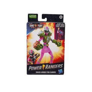Power Rangers Dino Fury Smash Armor Pink Ranger Action Figure Hasbro New‎ 15cm